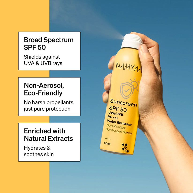 Namyaa Sunscreen Spray SPF50