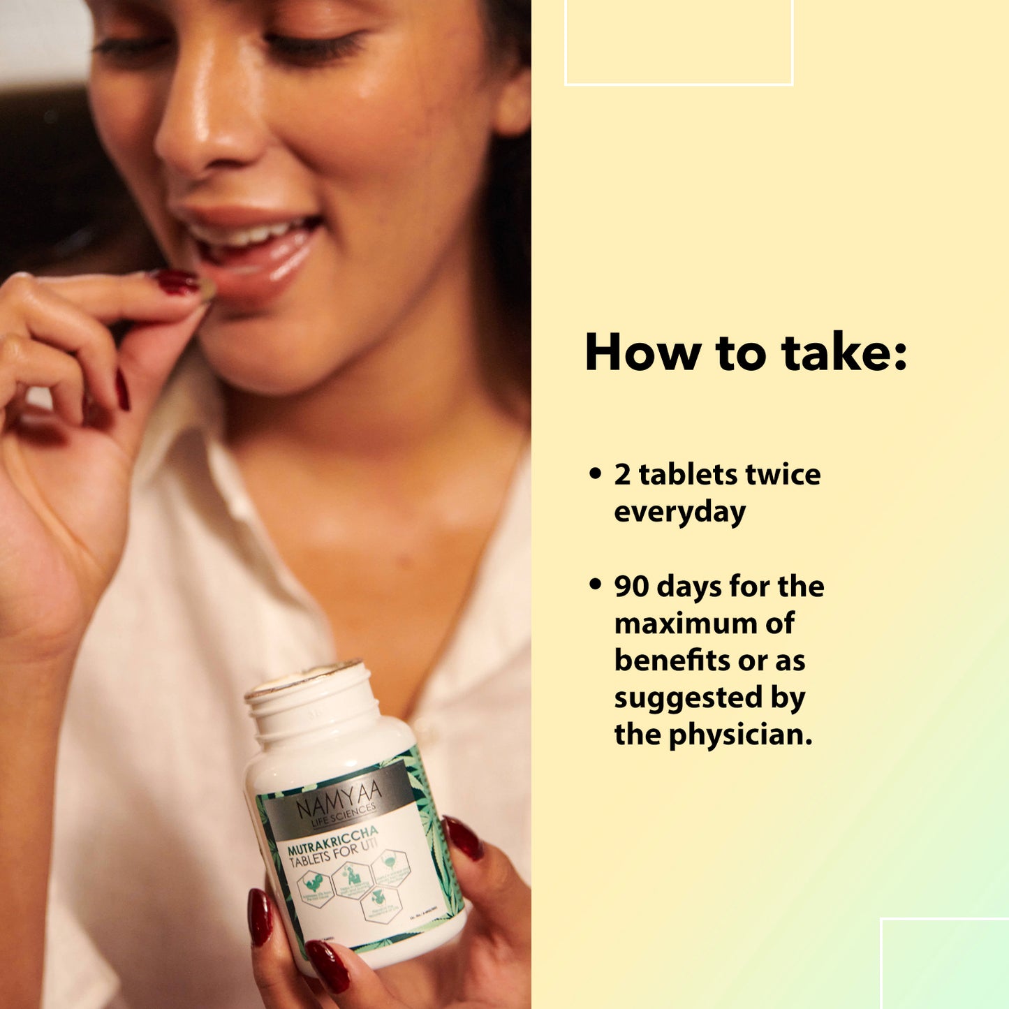 Namyaa Mutrakriccha Tablets for UTI