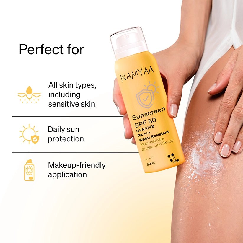 Namyaa Sunscreen Spray SPF50