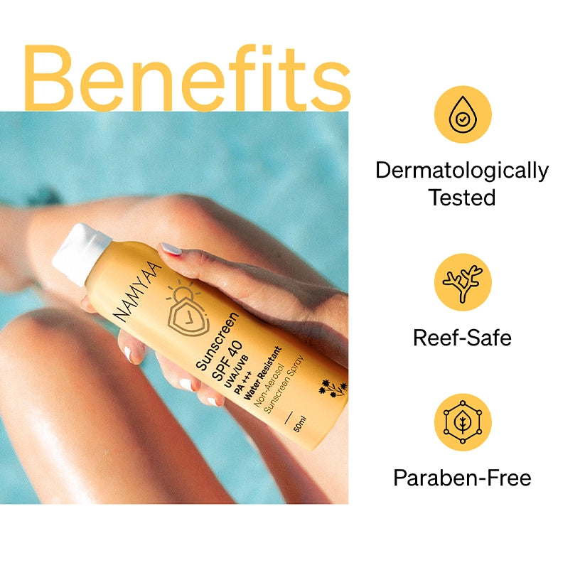 Namyaa Sunscreen Spray SPF40