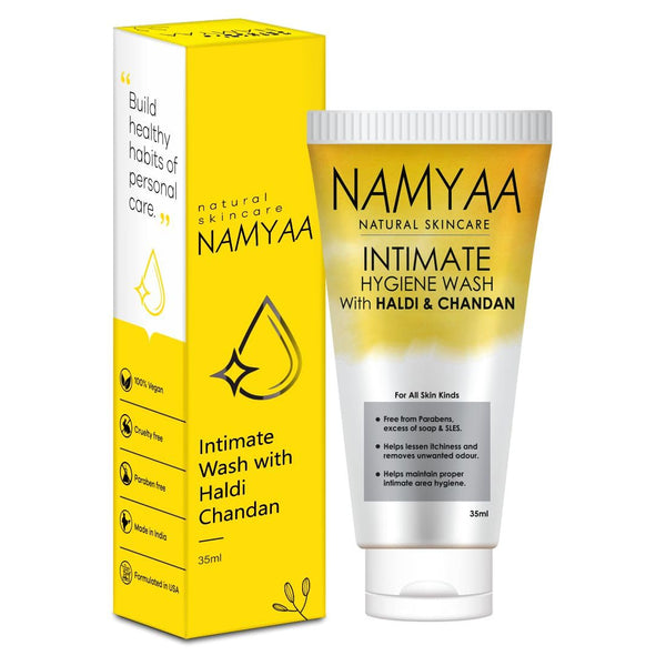 Haldi Chandan Intimate Hygiene Wash Sample Pack Namyaa Skincare