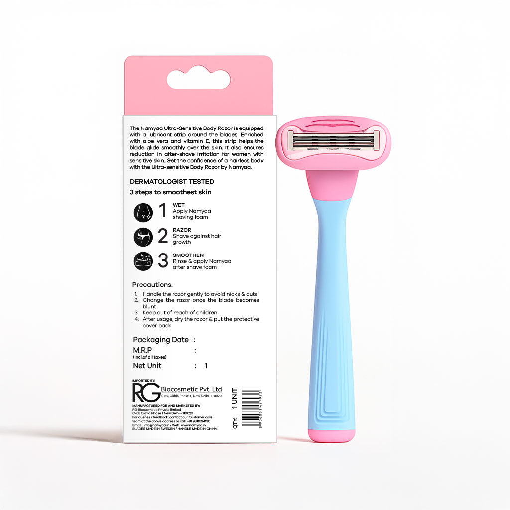 Namyaa Ultra-Sensitive Body Razor