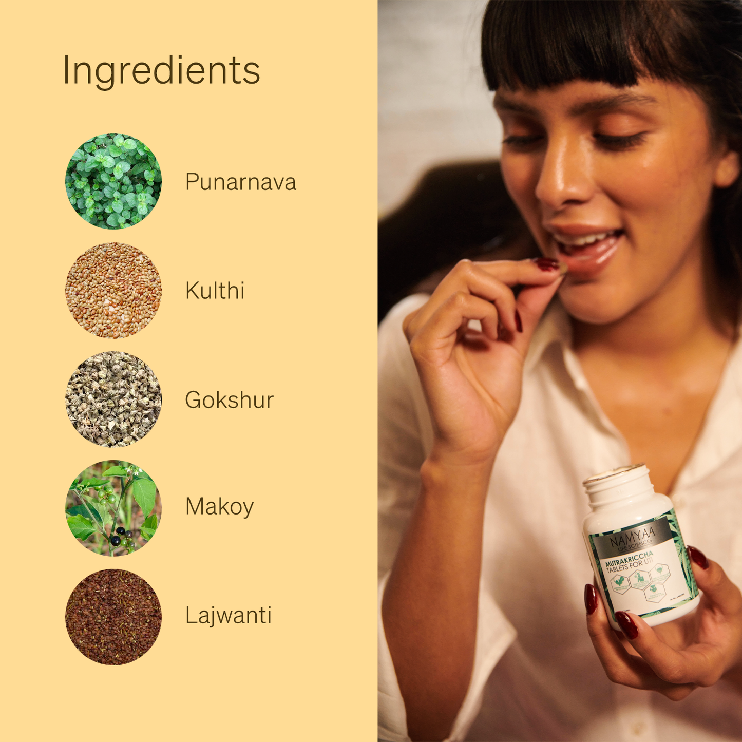Namyaa Mutrakriccha Tablets for UTI