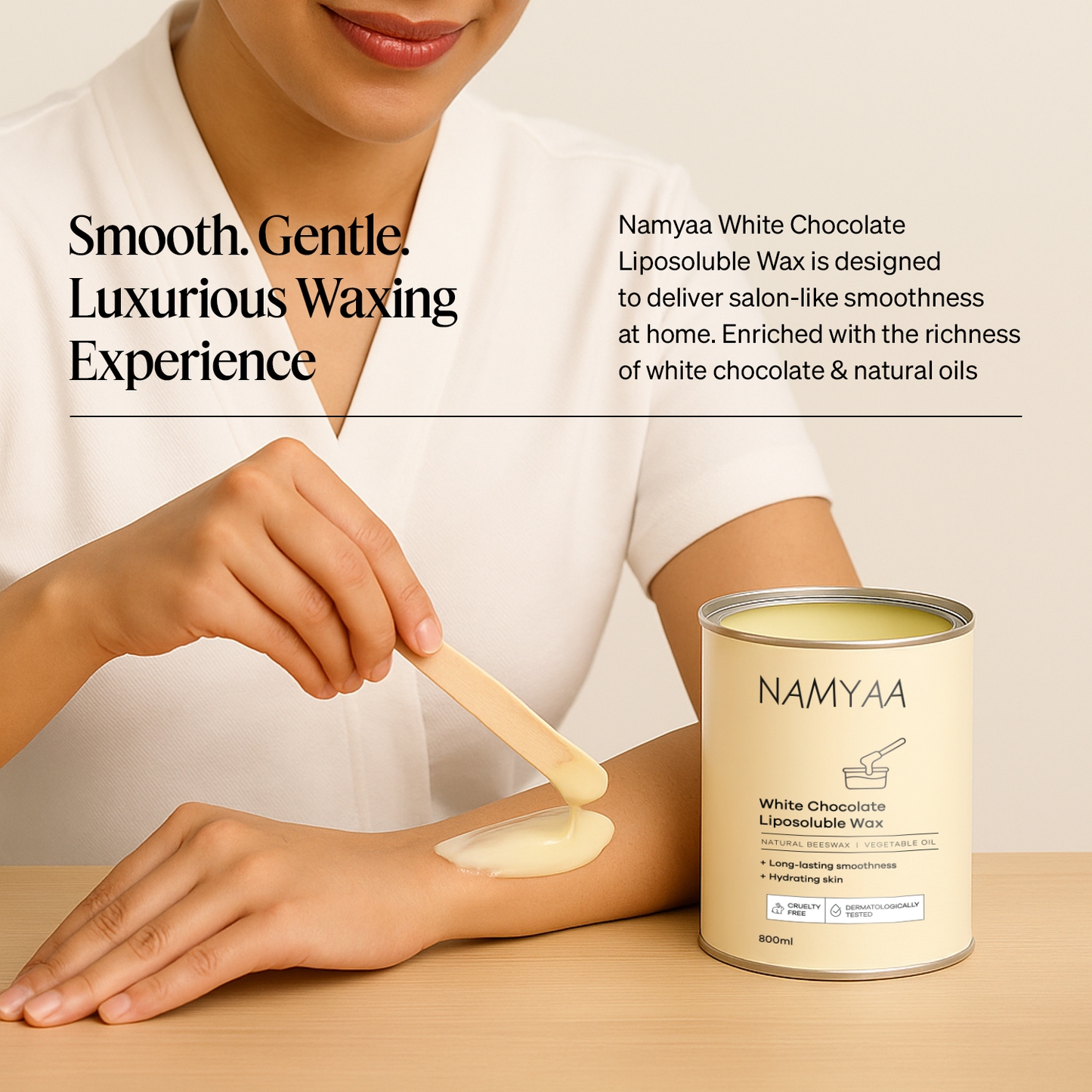 Namyaa White Chocolate Liposoluble Wax (500ml)