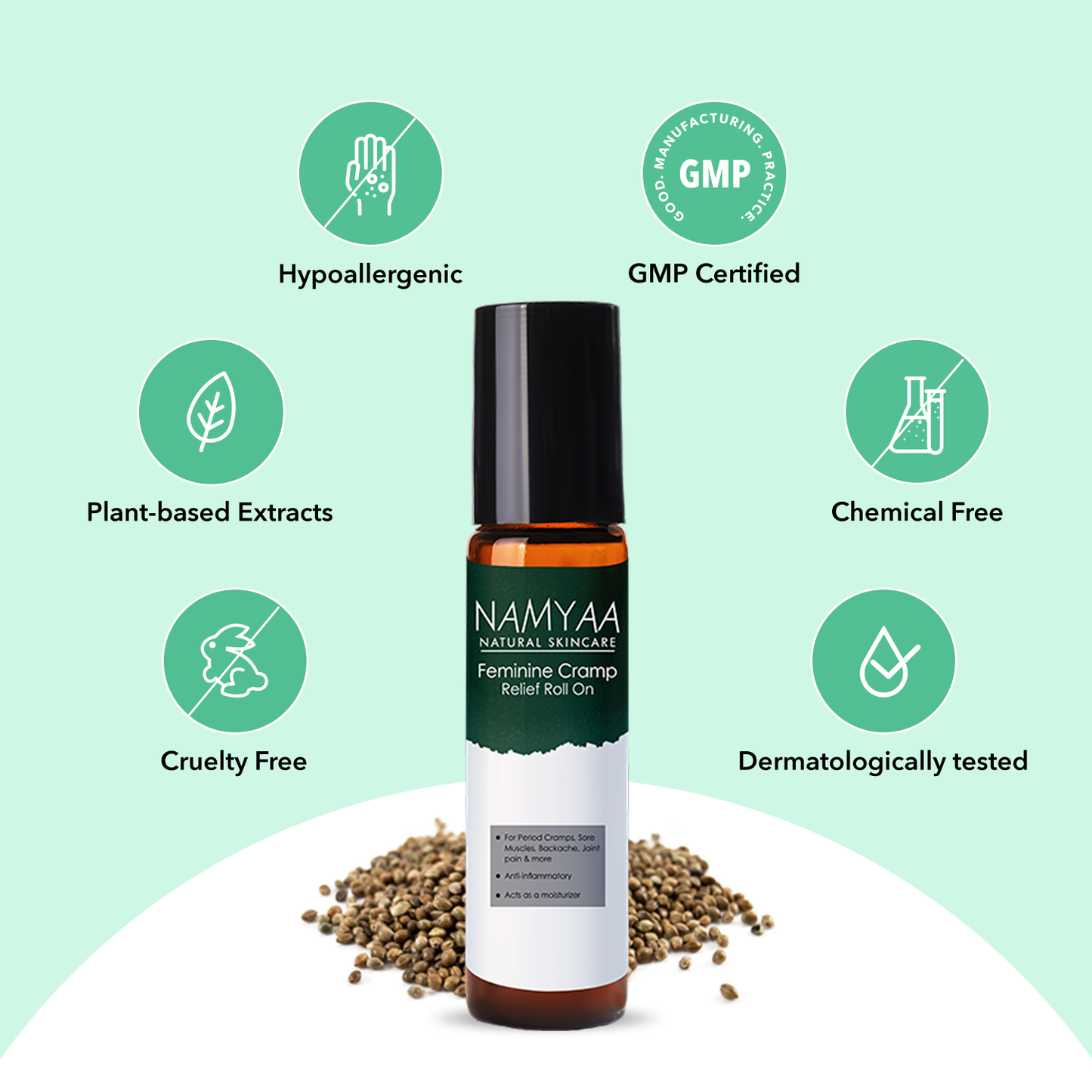 Namyaa Feminine Cramp Relief Roll On