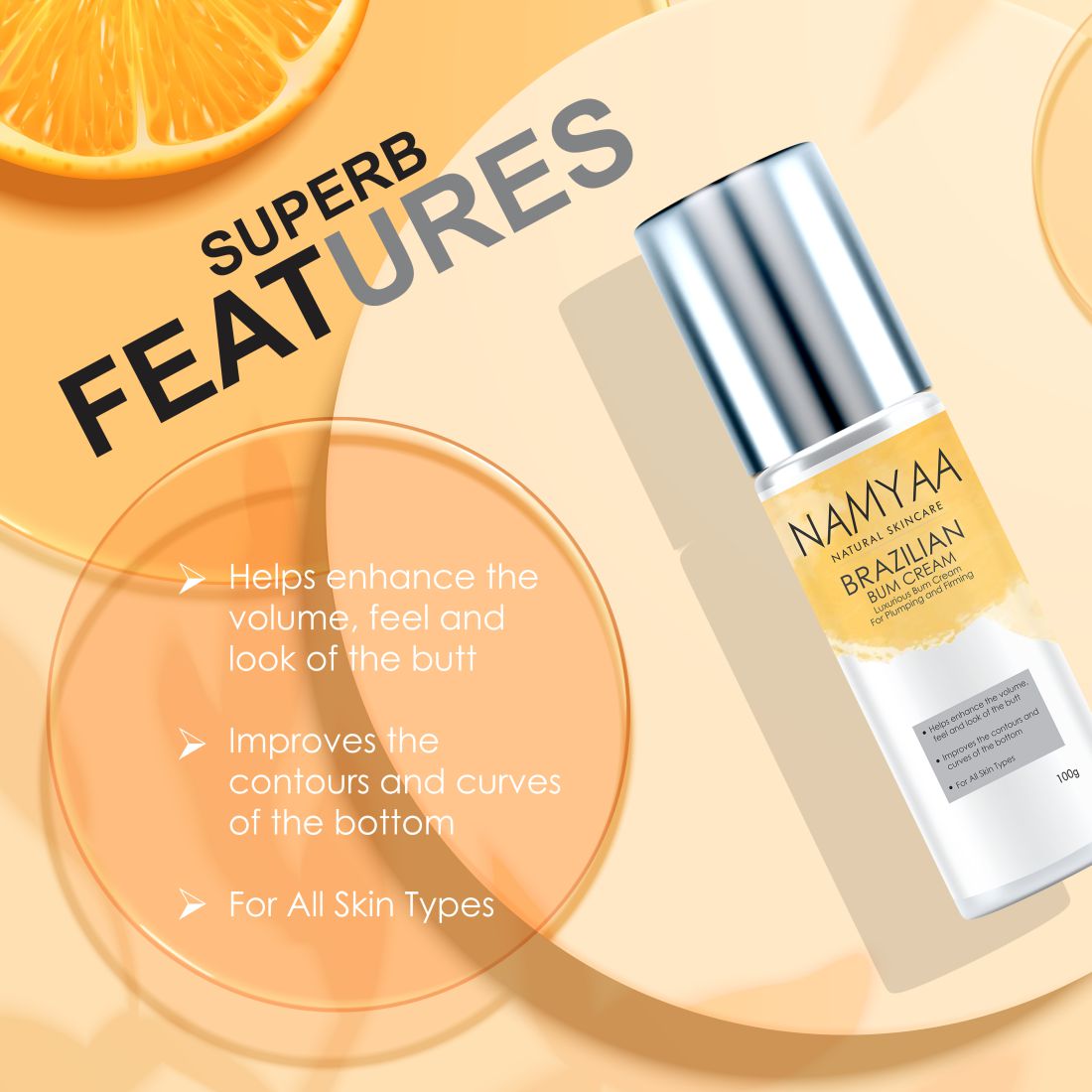 Bum Cream for Plumping and Toning