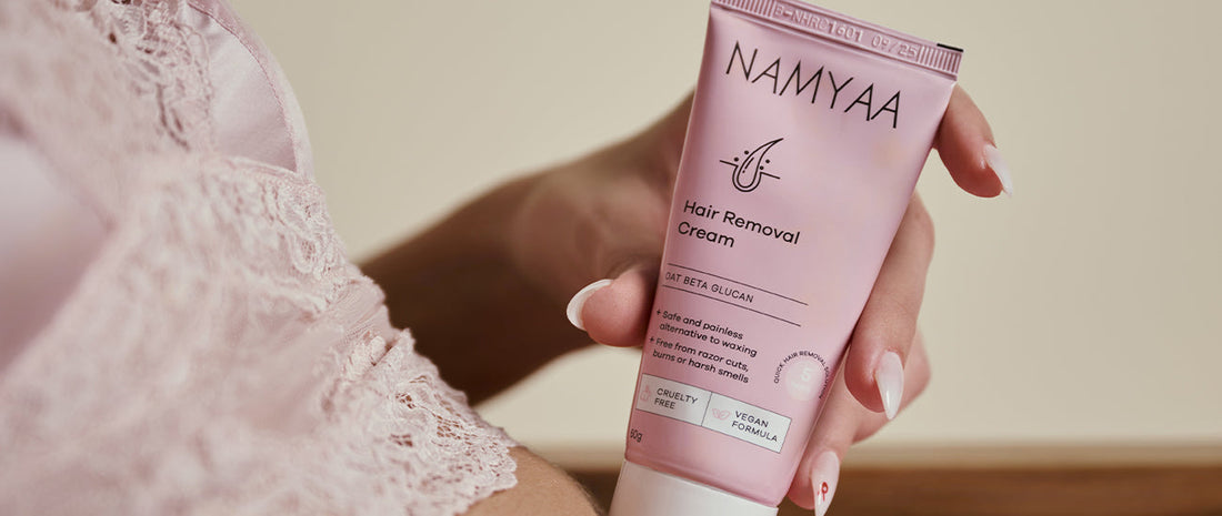 how to apply hair removal cream on underarms step by step