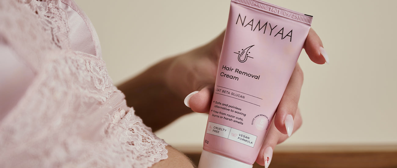 how to apply hair removal cream on underarms step by step