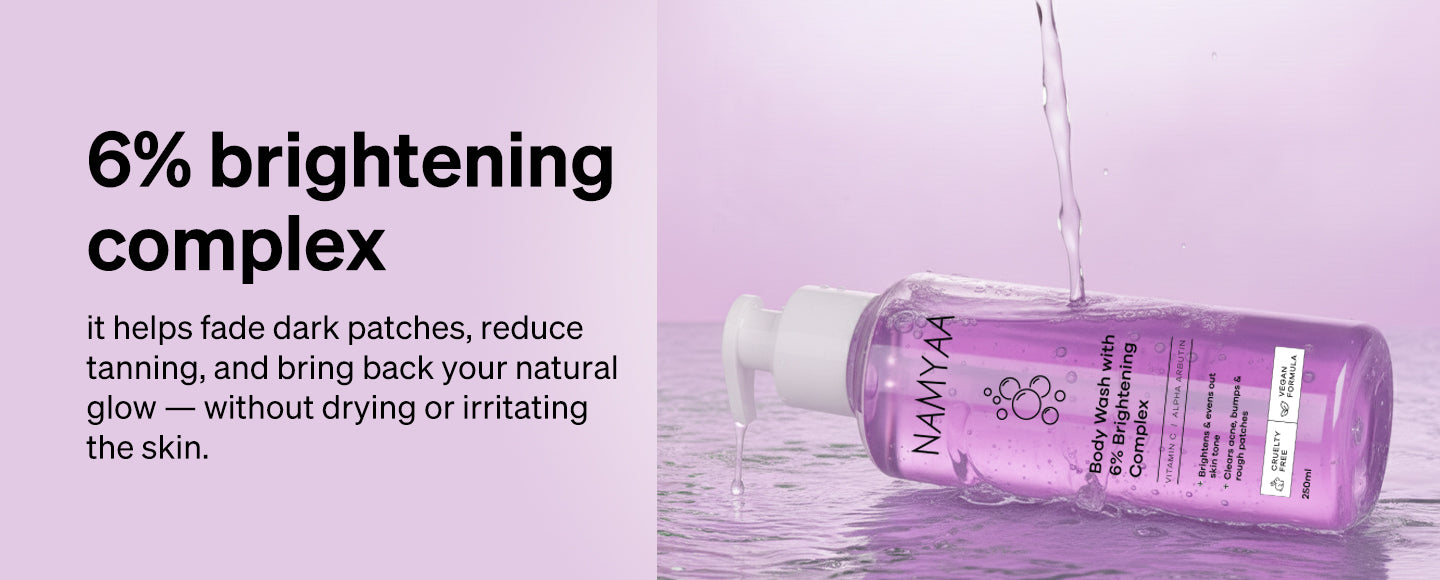 Namyaa 6% Brightening Complex Body Wash