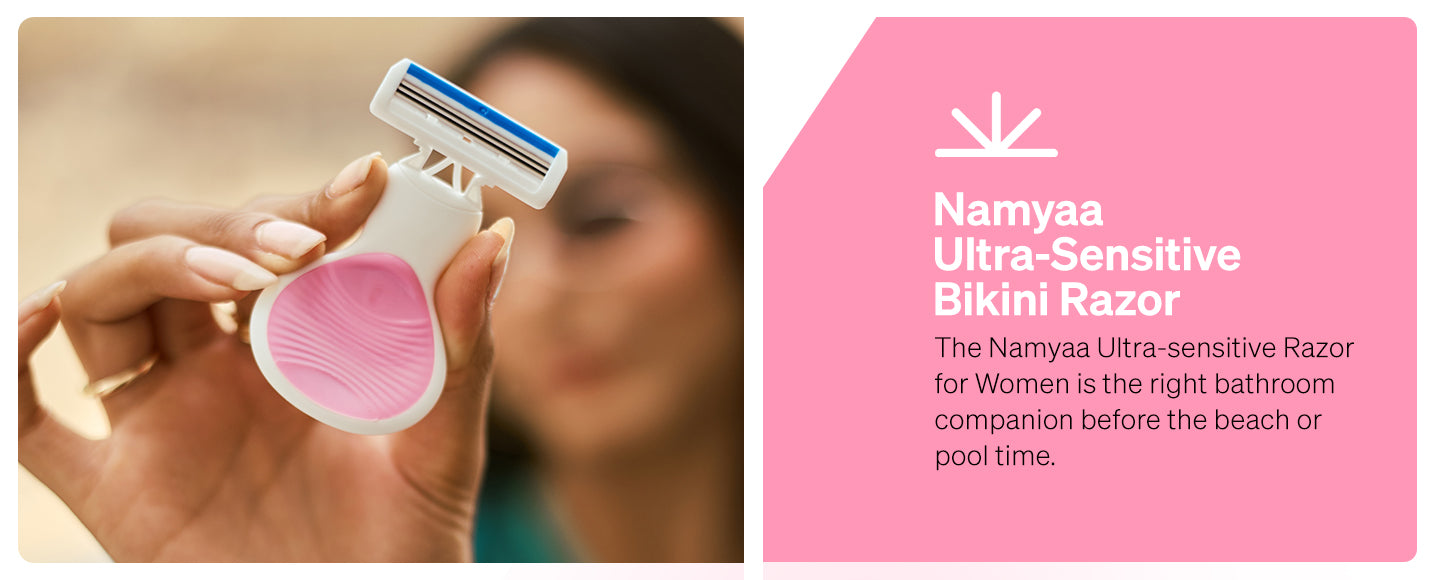 Namyaa Ultra-Sensitive Bikini Razor (Pack of 3)