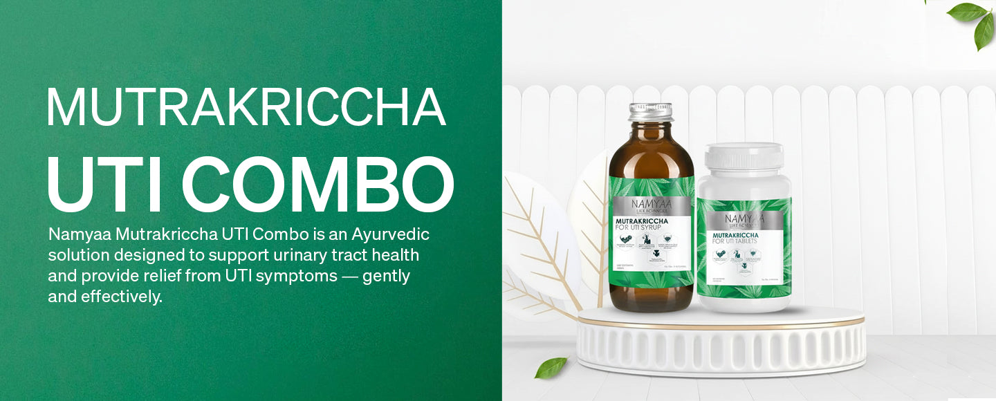 Namyaa Mutrakriccha UTI Combo of Syrup & Tablet