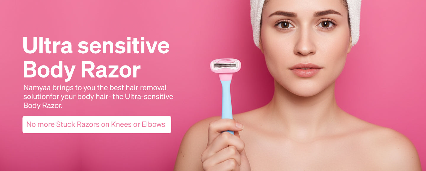 Namyaa Ultra-Sensitive Body Razor