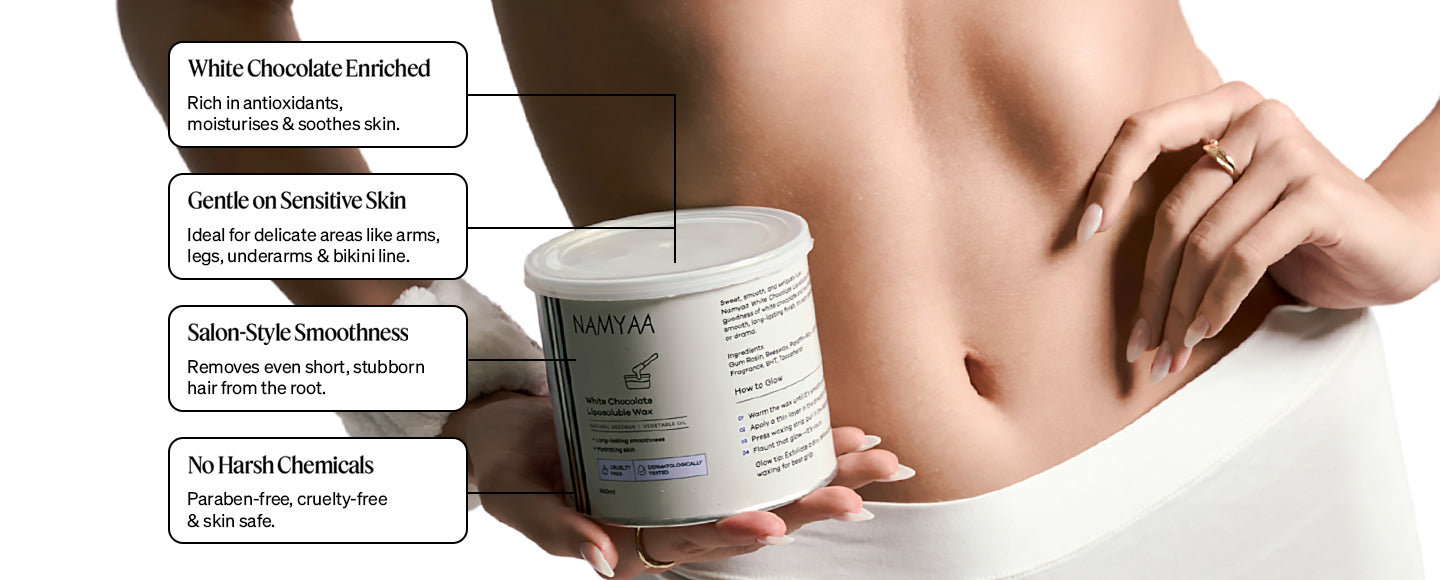 Namyaa White Chocolate Liposoluble Wax (500ml)