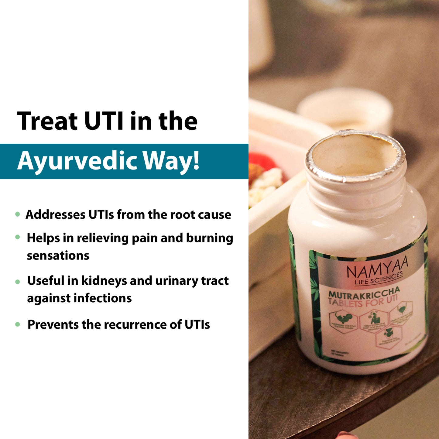 Namyaa Mutrakriccha Tablets for UTI