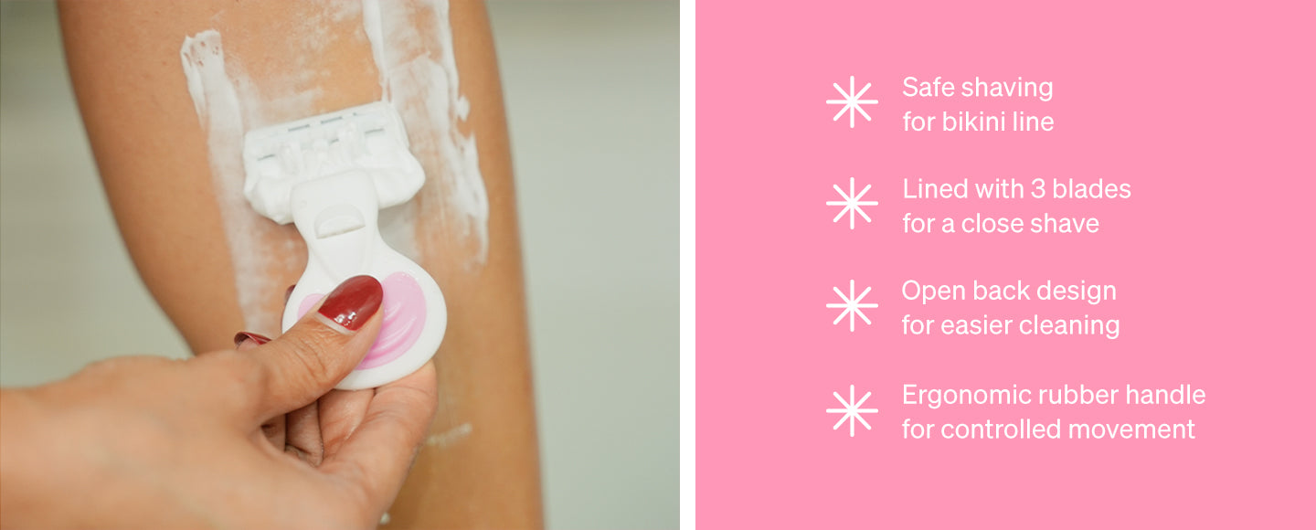 Namyaa Ultra-Sensitive Bikini Razor (Pack of 3)