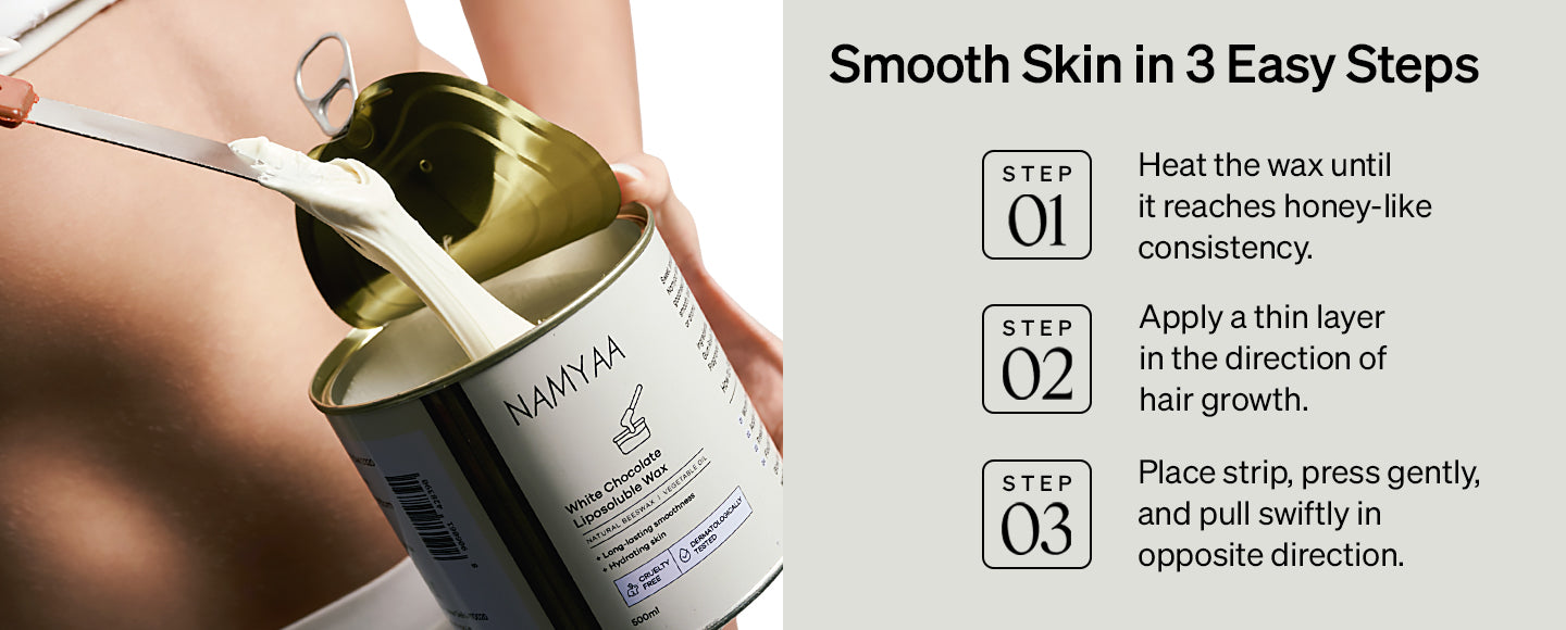 Namyaa White Chocolate Liposoluble Wax (500ml)