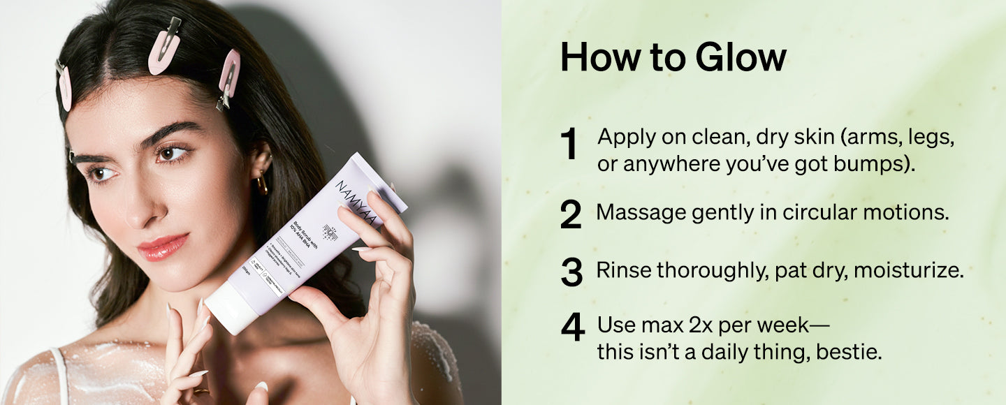 Namyaa Body Scrub with 10% AHA BHA 200g