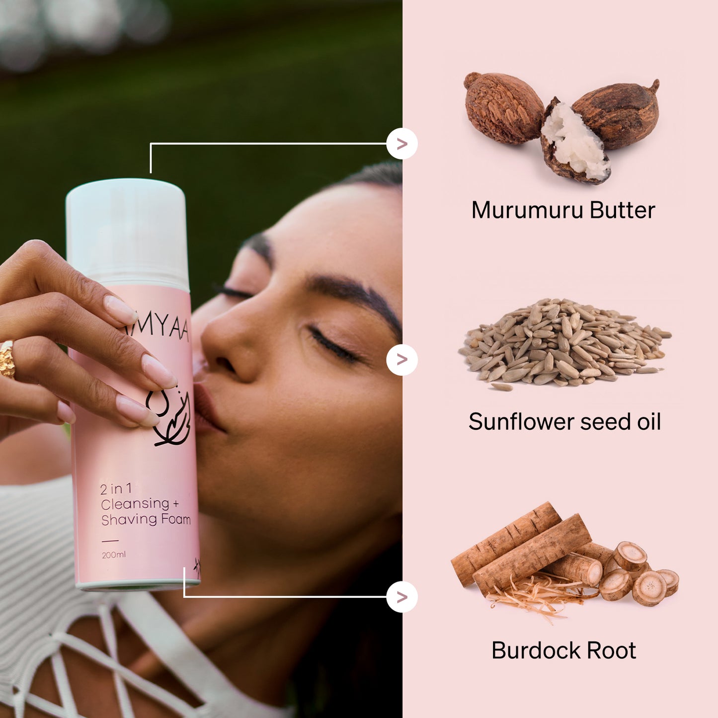 Satinwhite Sensitive Shaving Foam