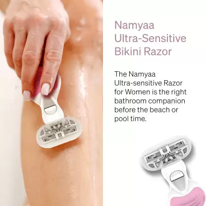 Namyaa Ultra-Sensitive Bikini Razor (Pack of 3)