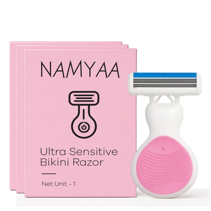 Namyaa Ultra-Sensitive Bikini Razor (Pack of 3)
