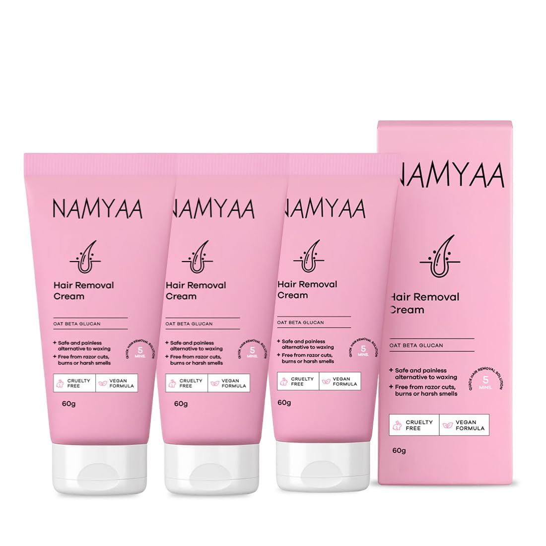 Namyaa Hair Removal Cream with Free After Wax Serum