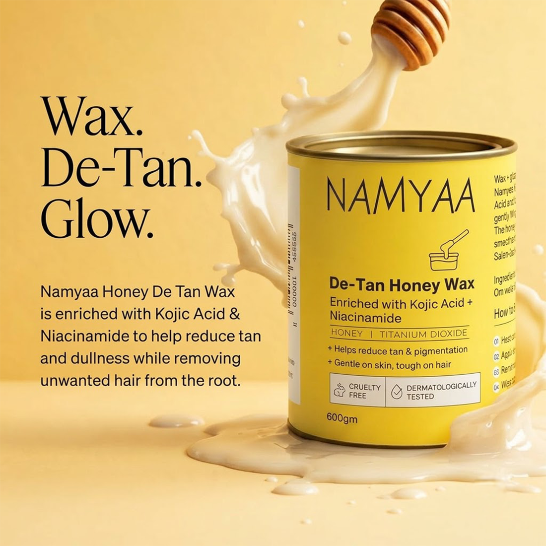 Namyaa De-Tan Honey Wax