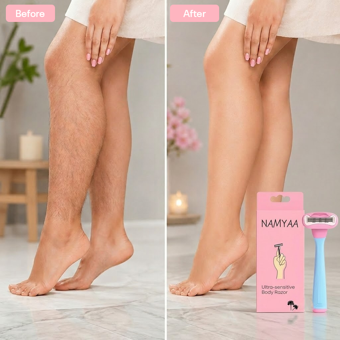 Namyaa Ultra-Sensitive Body Razor