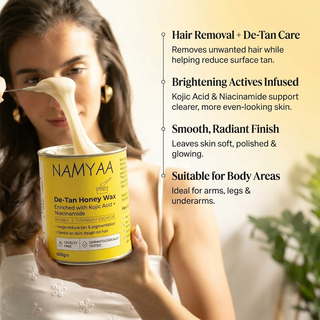 Namyaa De-Tan Honey Wax