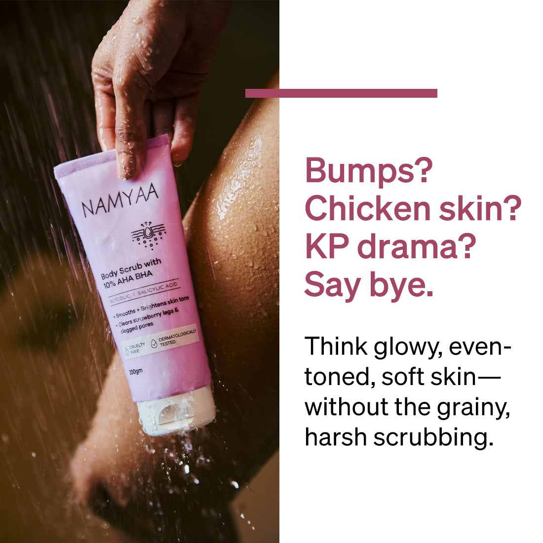 Namyaa Body Scrub with 10% AHA BHA 200g
