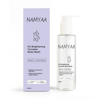 Namyaa 6% Brightening Body Wash 250ml