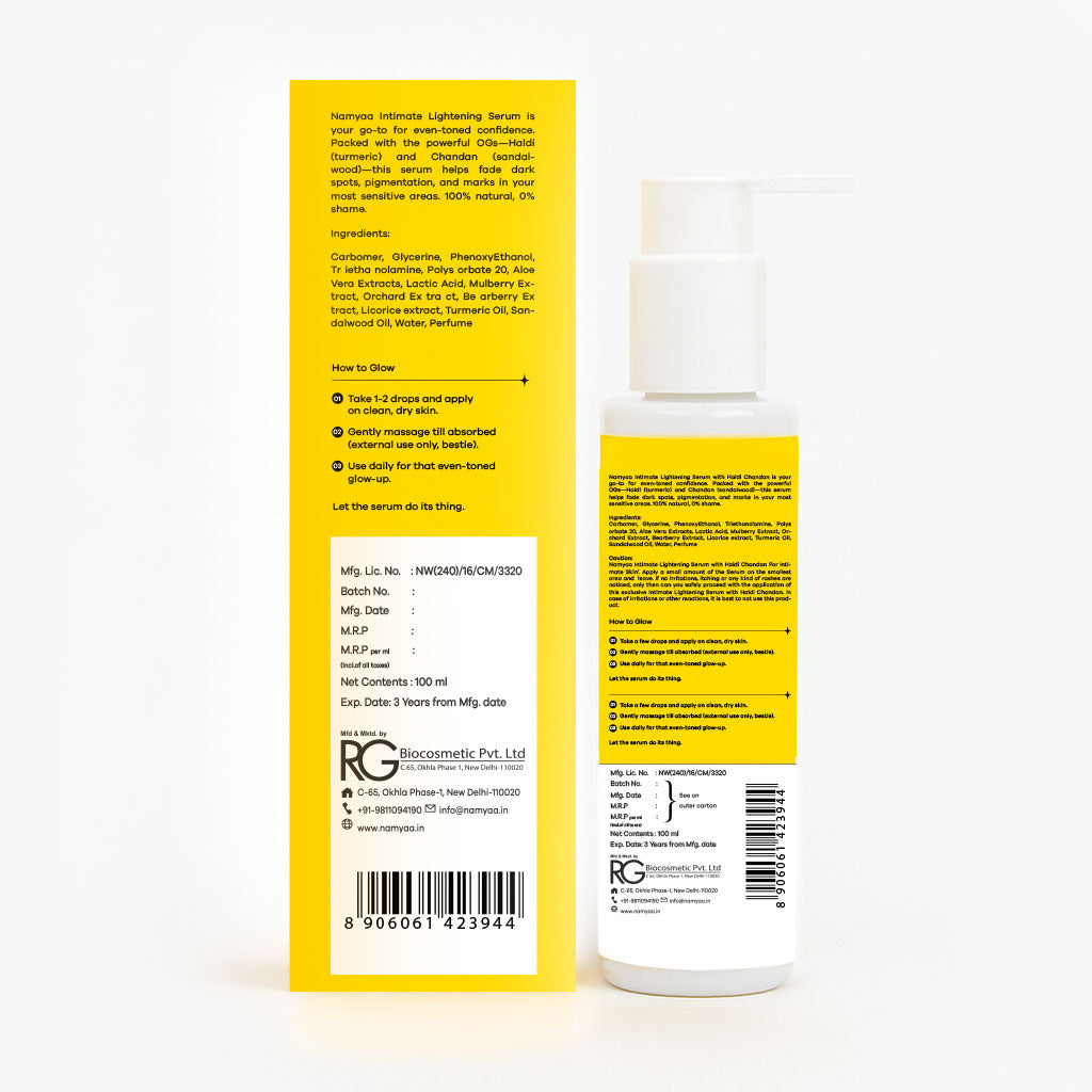 Haldi Chandan Intimate Lightening Serum