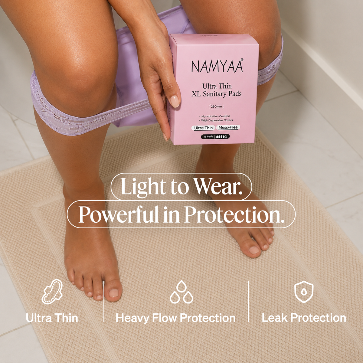 Namyaa Sanitary Pads Ultra Thin XL