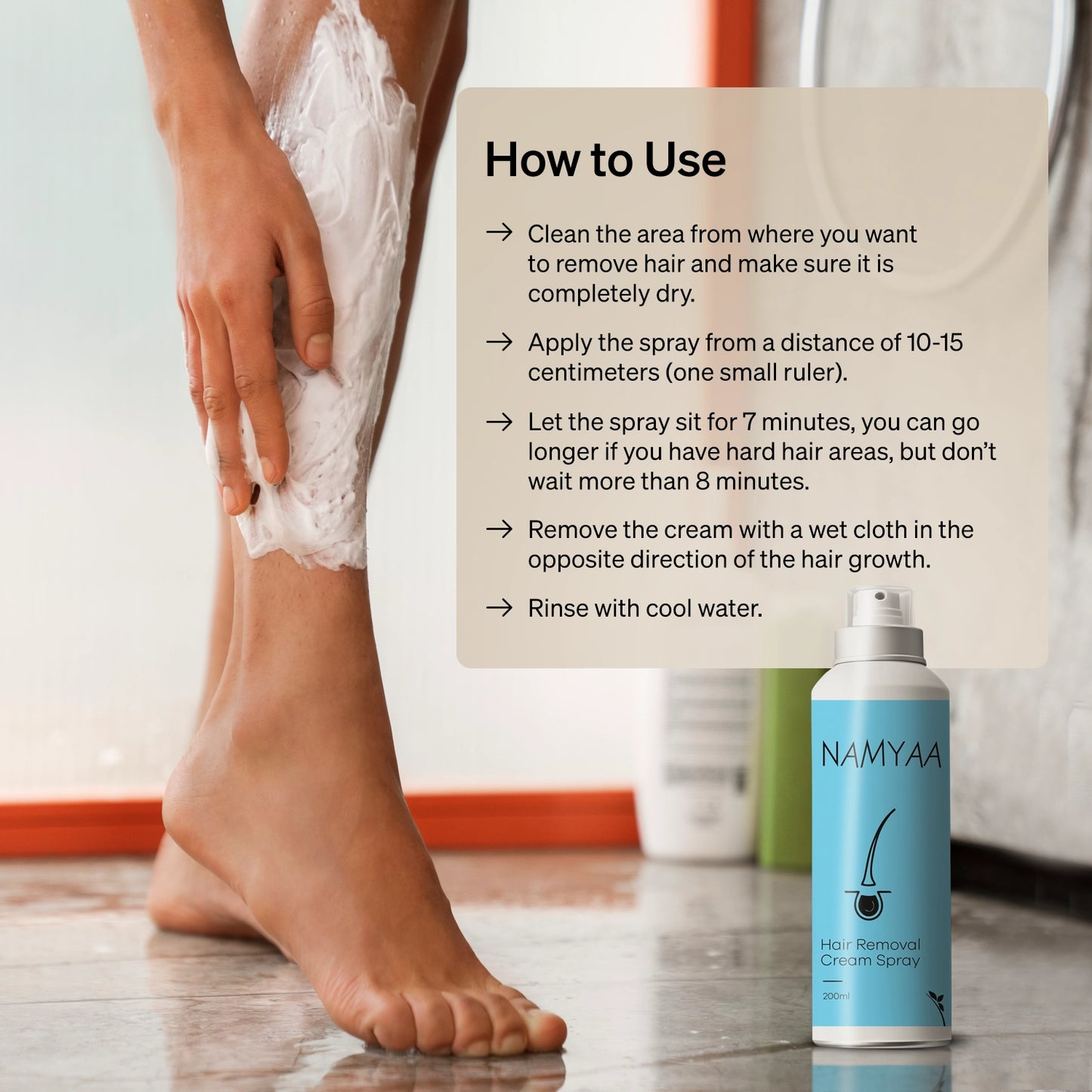 Namyaa Hair Removal Cream Spray