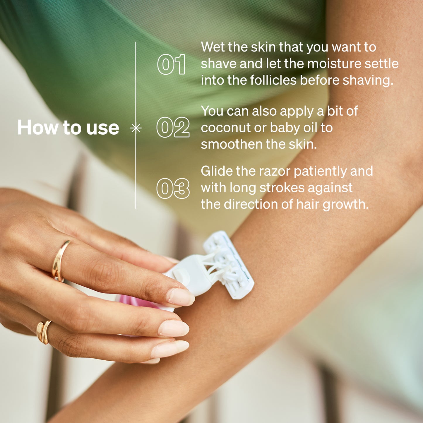 Namyaa Ultra-Sensitive Bikini Razor (Pack of 3)