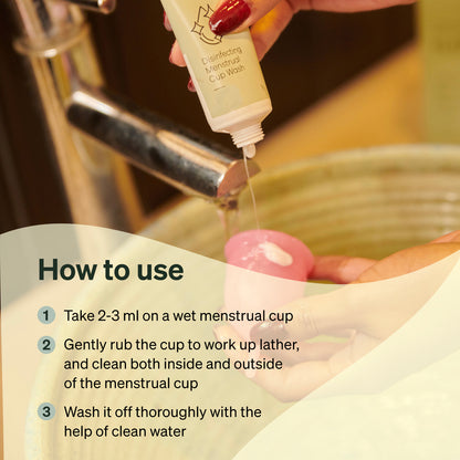 Disinfecting Menstrual Cup Wash