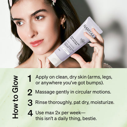 Namyaa Body Scrub with 10% AHA BHA 200g