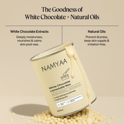Namyaa White Chocolate Liposoluble Wax (500ml)