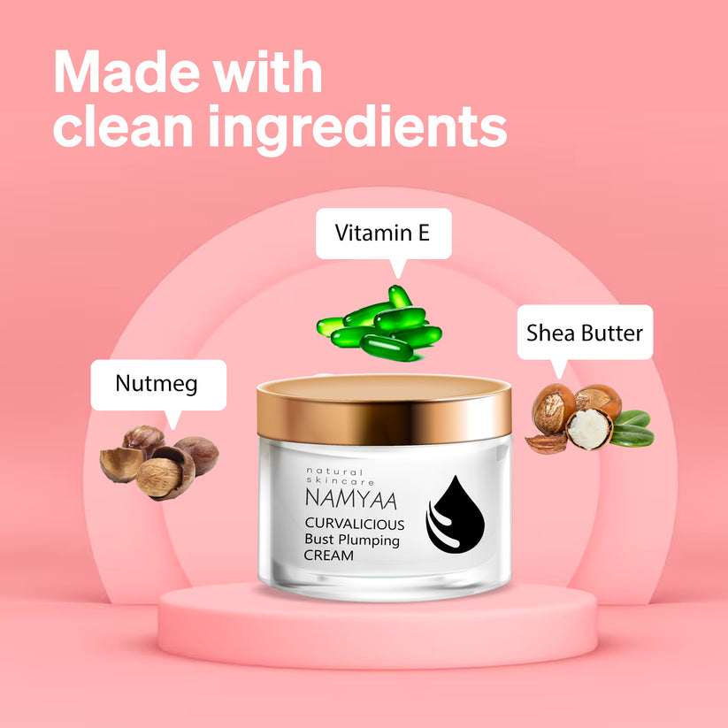 Bust Plumping Cream in India | Plump Breasts – Namyaa Skincare