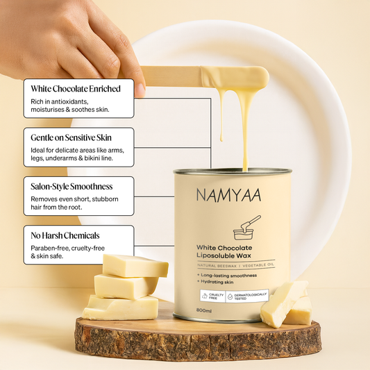 Namyaa White Chocolate Liposoluble Wax (500ml)
