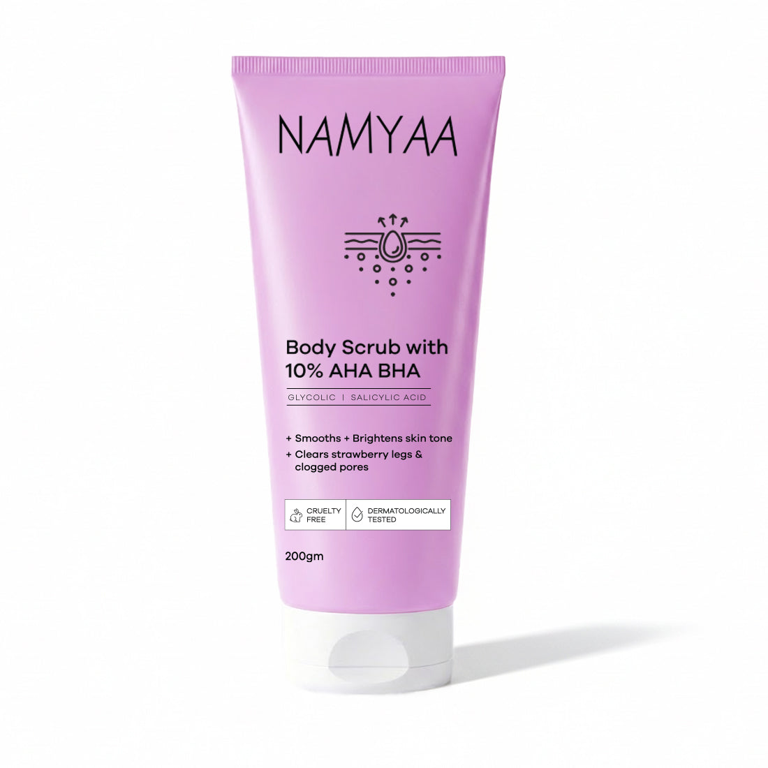 Namyaa Body Scrub with 10% AHA BHA 200g