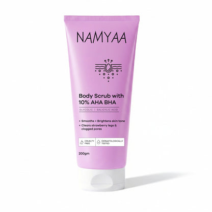 Namyaa Body Scrub with 10% AHA BHA 200g