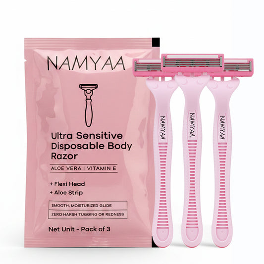 Namyaa Ultra Sensitive Disposable Body Razor
