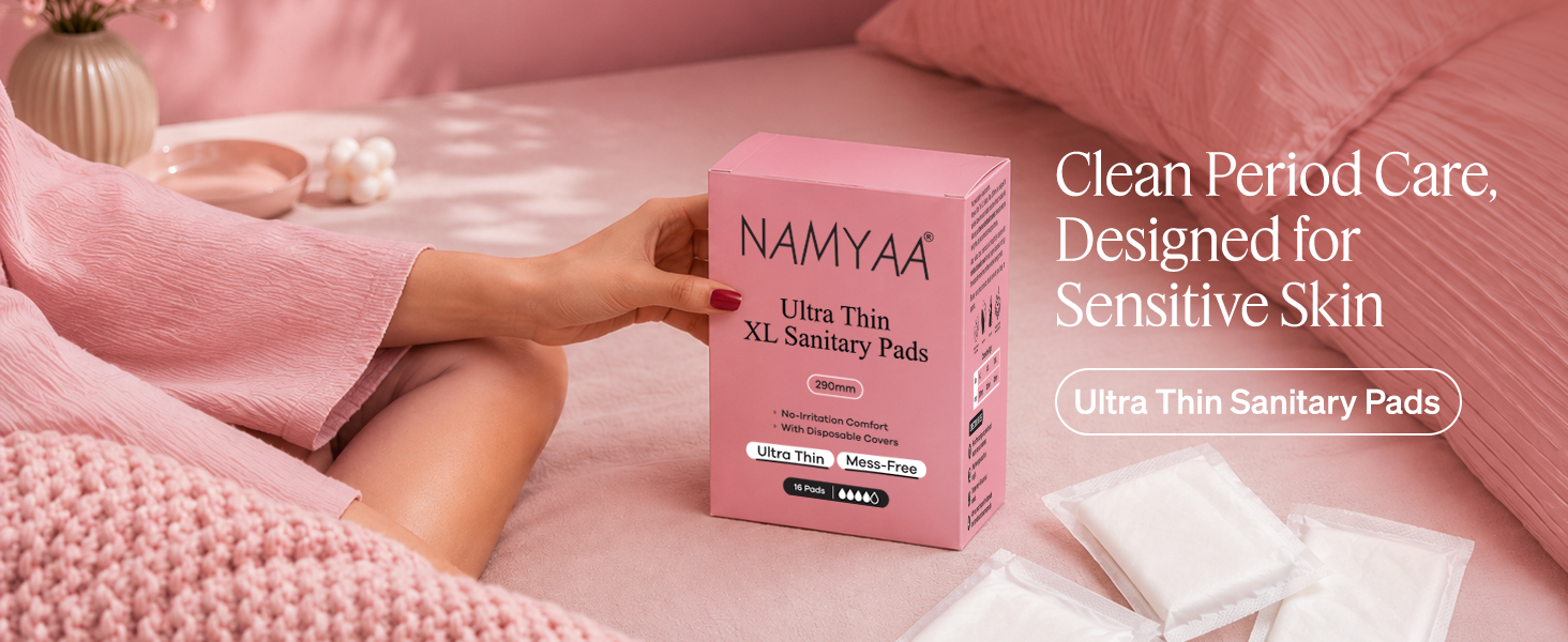 Namyaa Sanitary Pads Ultra Thin XL