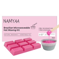 Namyaa Brazilian Microwaveable Hot Waxing Kit