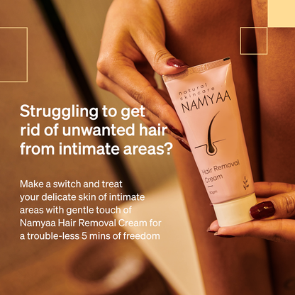 Namyaa Hair Removal Cream with Free After Wax Serum