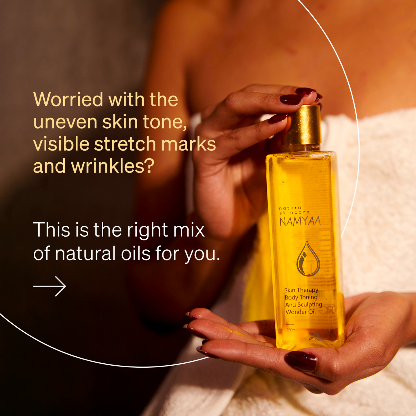 Body Toning and Sculpting Oil