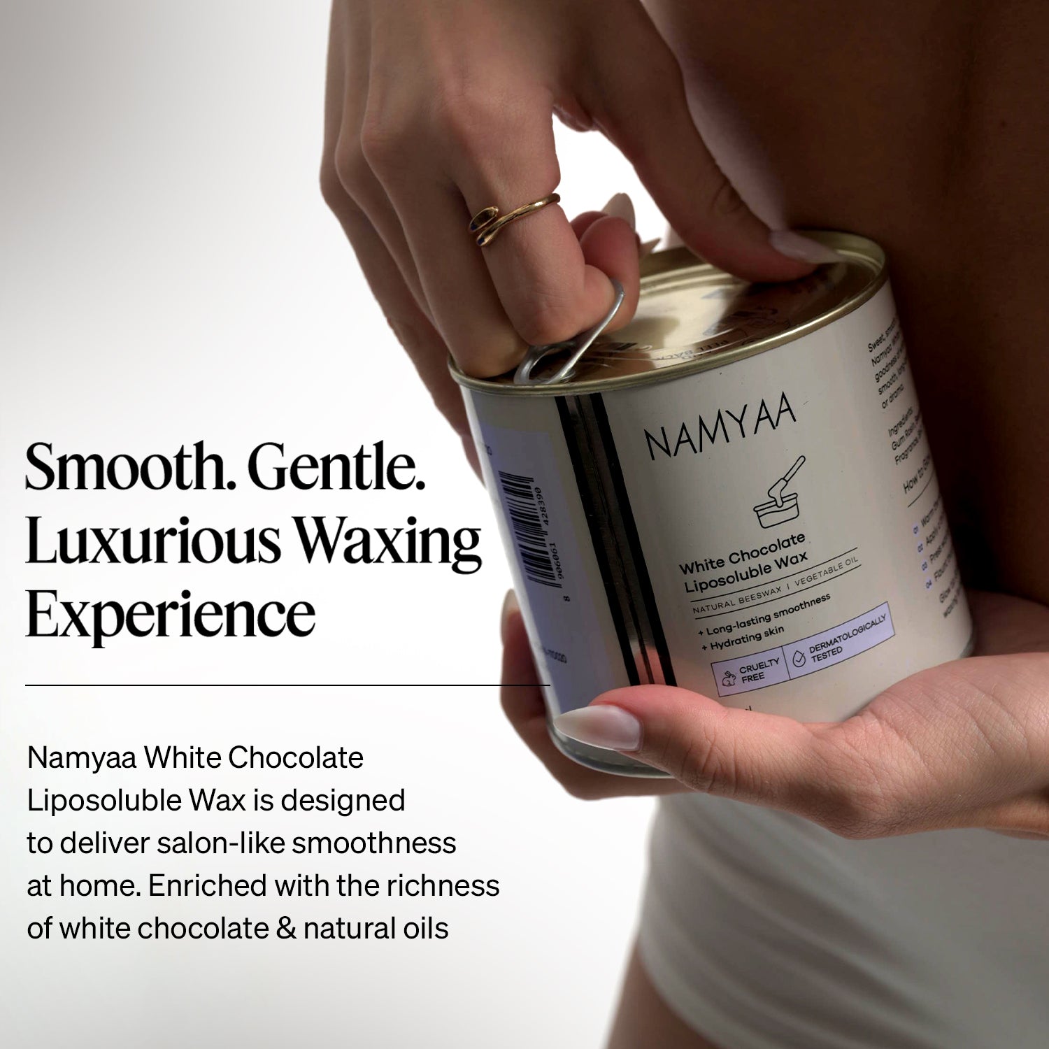 Namyaa White Chocolate Liposoluble Wax (500ml) – Namyaa Skincare