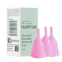 Pack of 3 Reusable Menstrual Cup