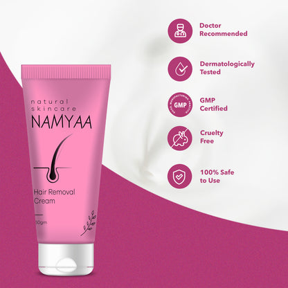 Namyaa Hair Removing Cream with Free After Wax Serum