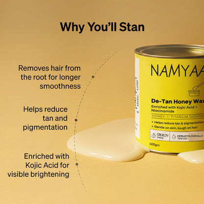 Namyaa De-Tan Honey Wax